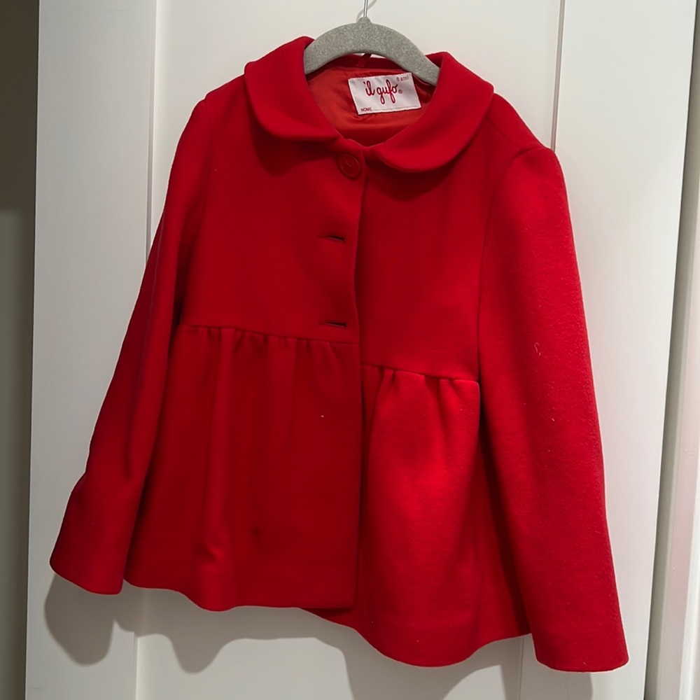 Il gufo Red Pea coat